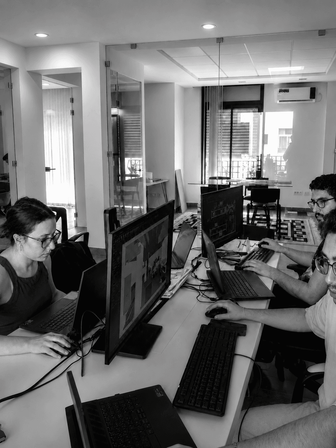Boudokhane Architecture team at work